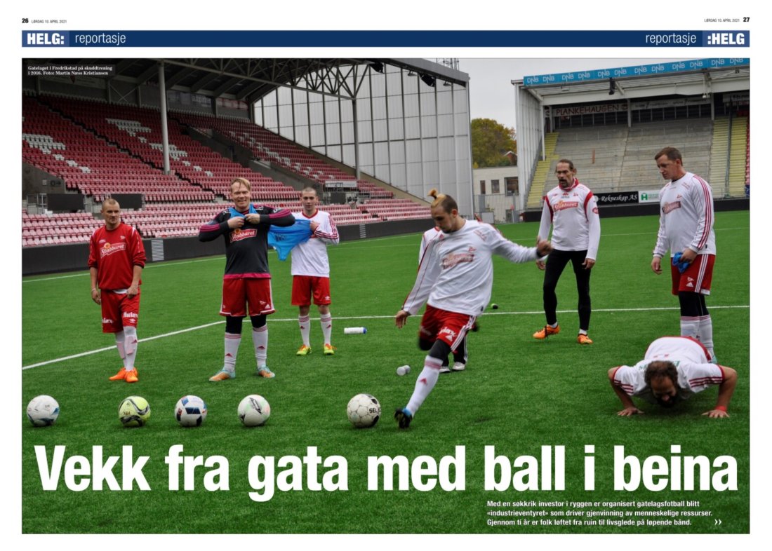 Dagsavisen lørdag 10. april side 26-27