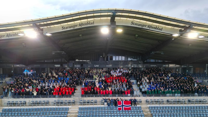 Fra åpningen av Nasjonal turnering på Lyse Arena i 2025